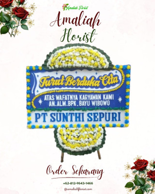 Papan Bunga Duka di Katang Bidare