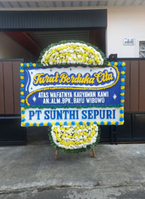 Papan Bunga Duka di Katang Bidare