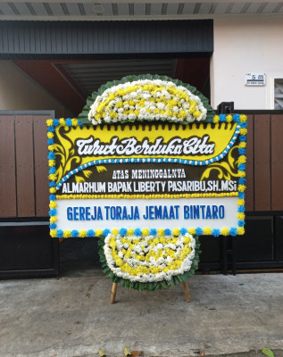 Papan Bunga Duka di Katang Bidare